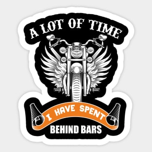 A lot of time t-shirt Sticker